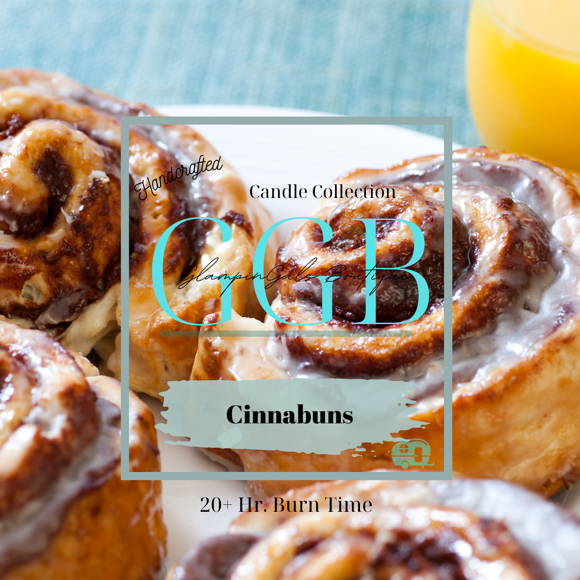 Cinnabuns Tin Candle