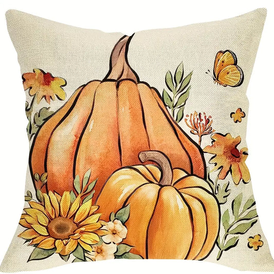 Fall themed throw pillows