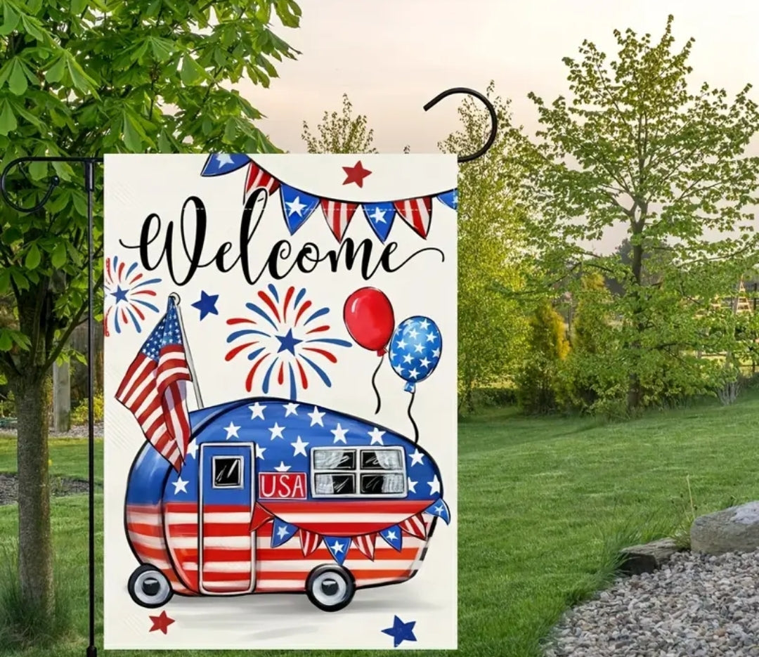 Camp Garden Flags