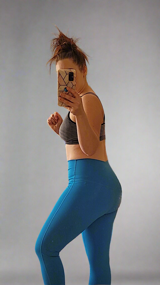 Zenana Blue Leggings