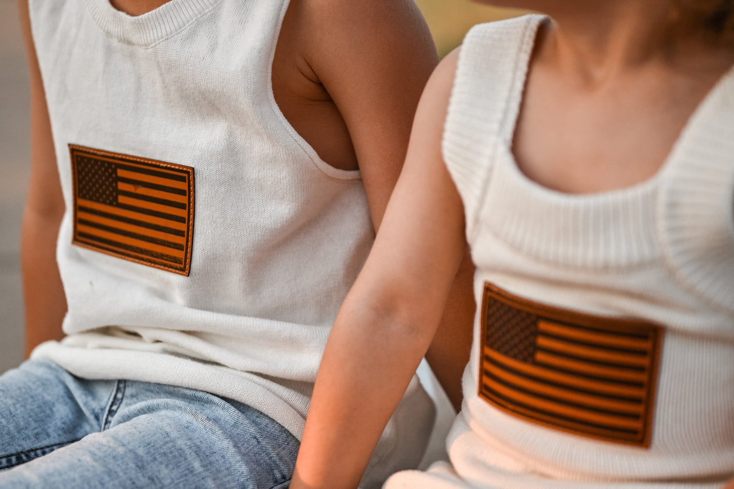 USA Knit Muscle Tank