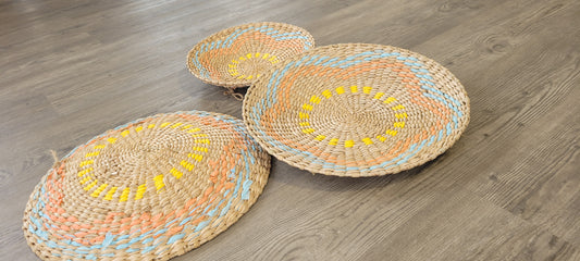 Wicker wall decor