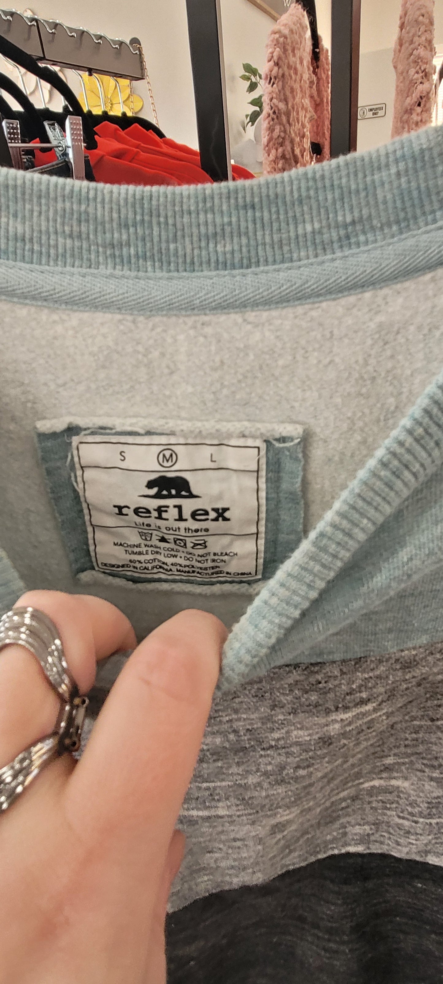 Colorblock Crewneck