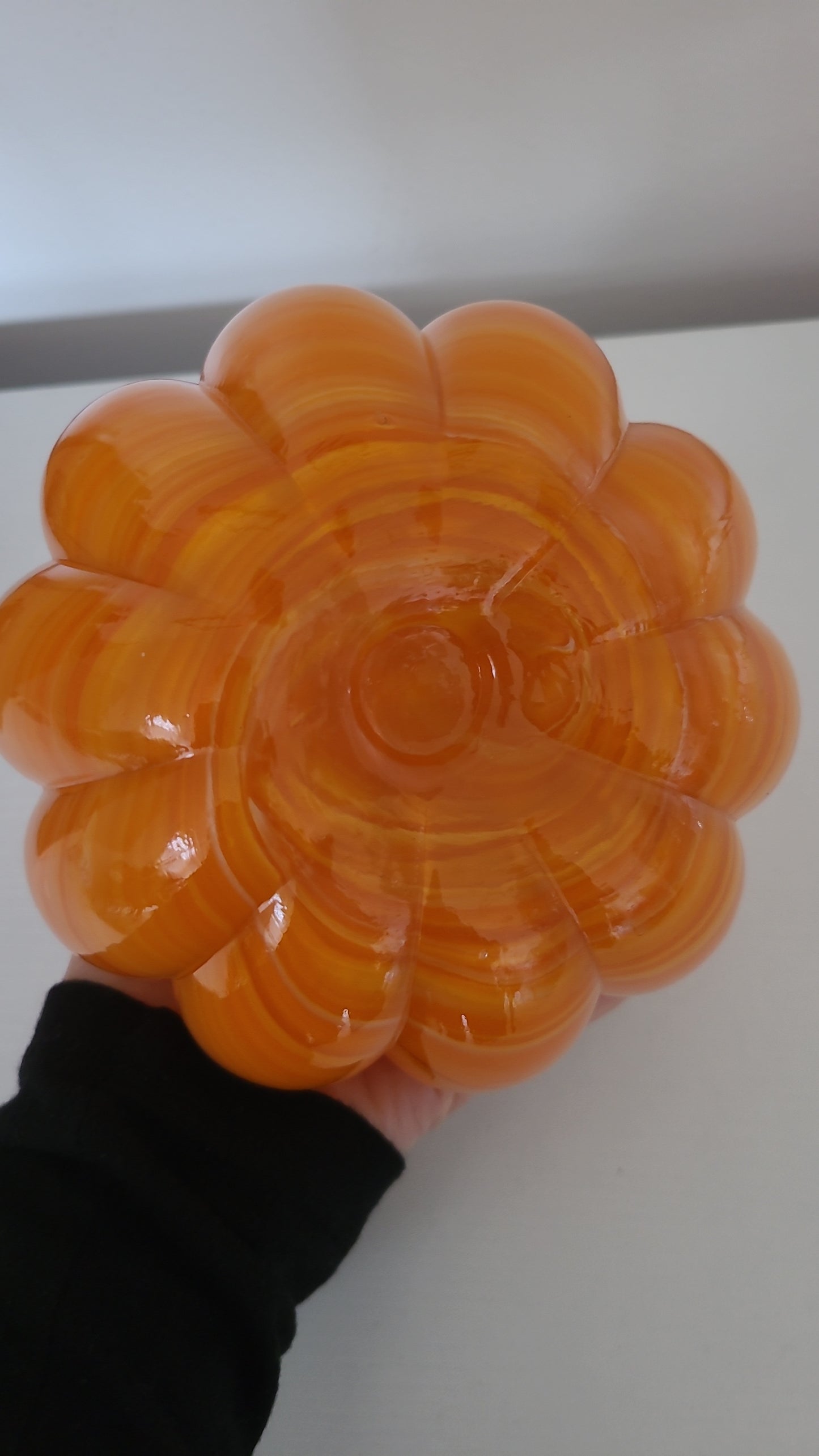 Hand-blown glass Pumpkin
