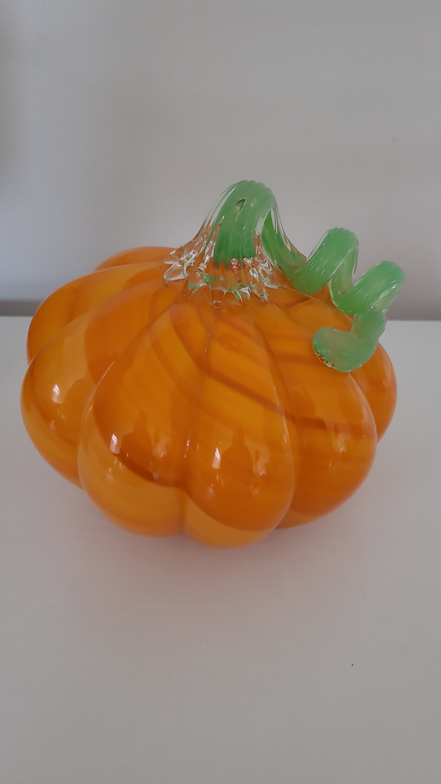 Hand-blown glass Pumpkin