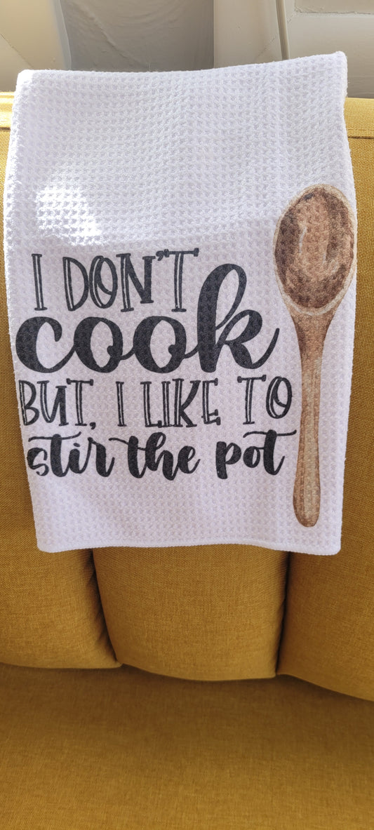 Stir the Pot Dish towel