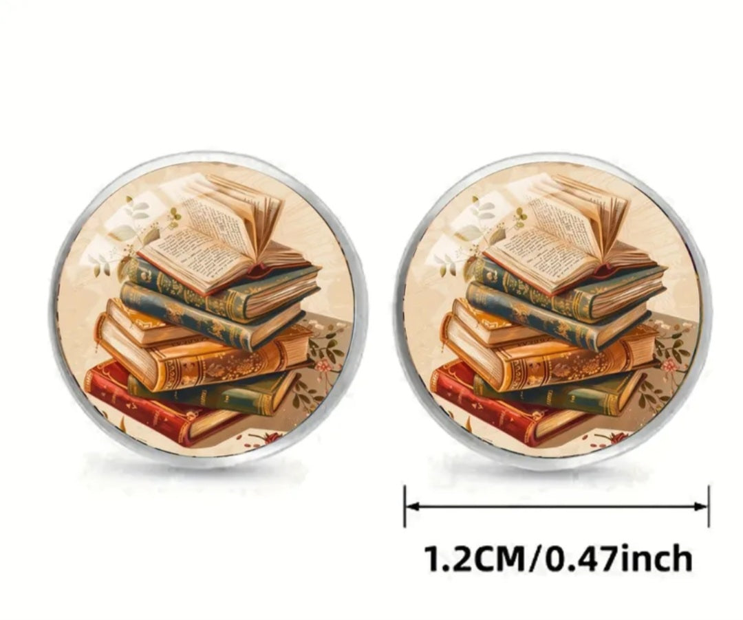 Vintage style Book Studs