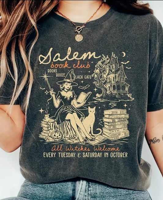 Salem Book Club Tee