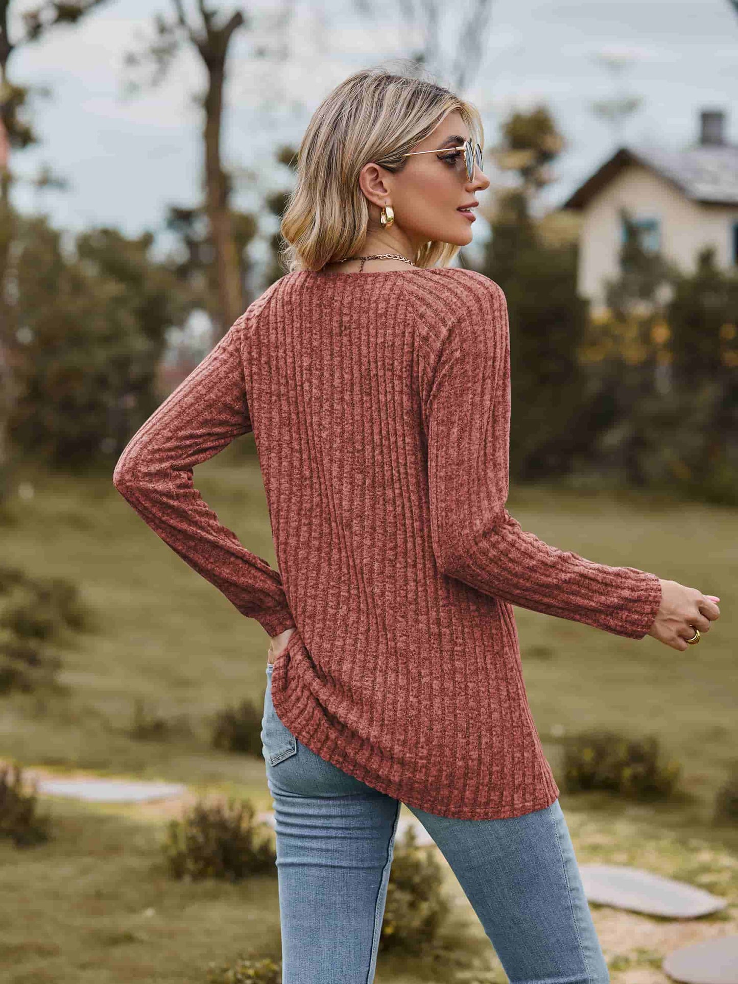 The Lamy Square Neck L.Sleeve