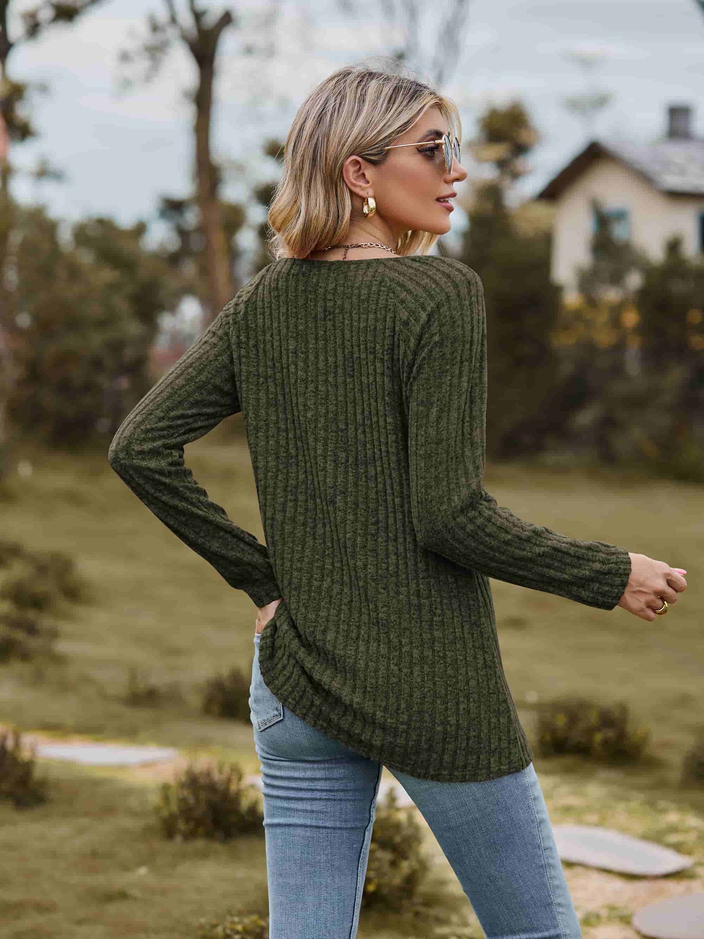 The Lamy Square Neck L.Sleeve