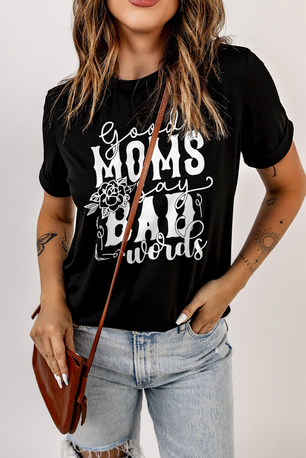 GOOD MOMS SAY BAD WORDS Graphic Tee