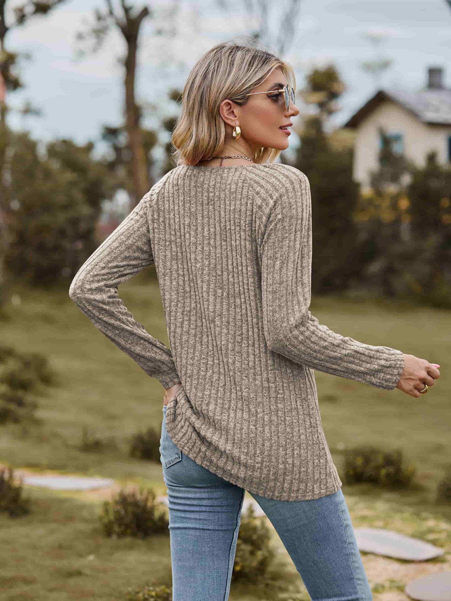 The Lamy Square Neck L.Sleeve