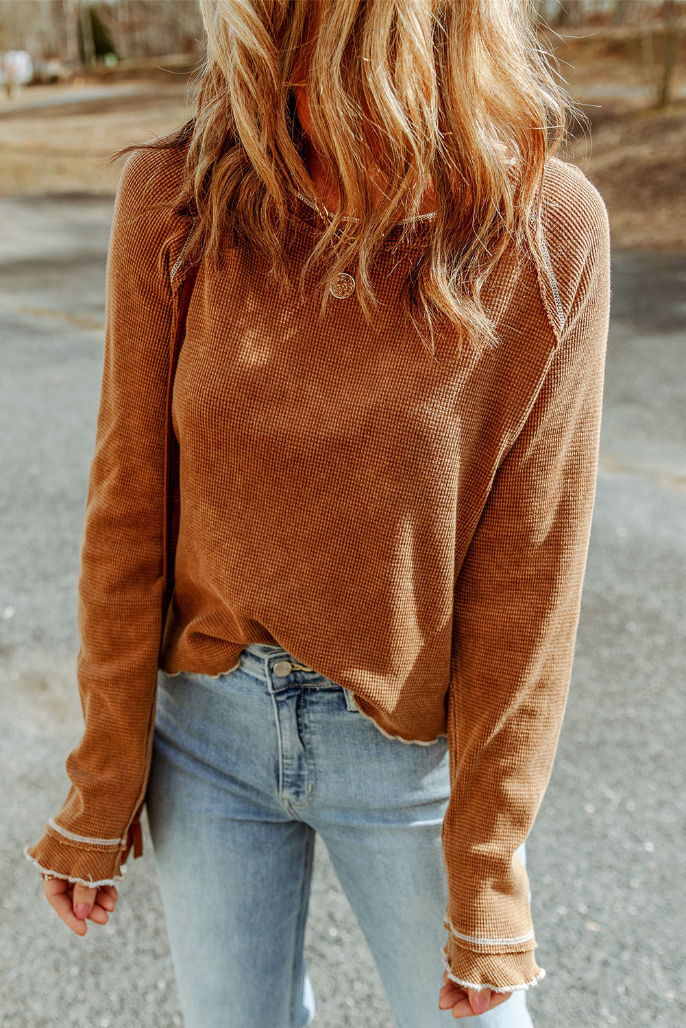 Double Take Raglan Top