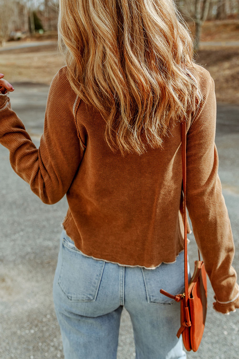 Double Take Raglan Top