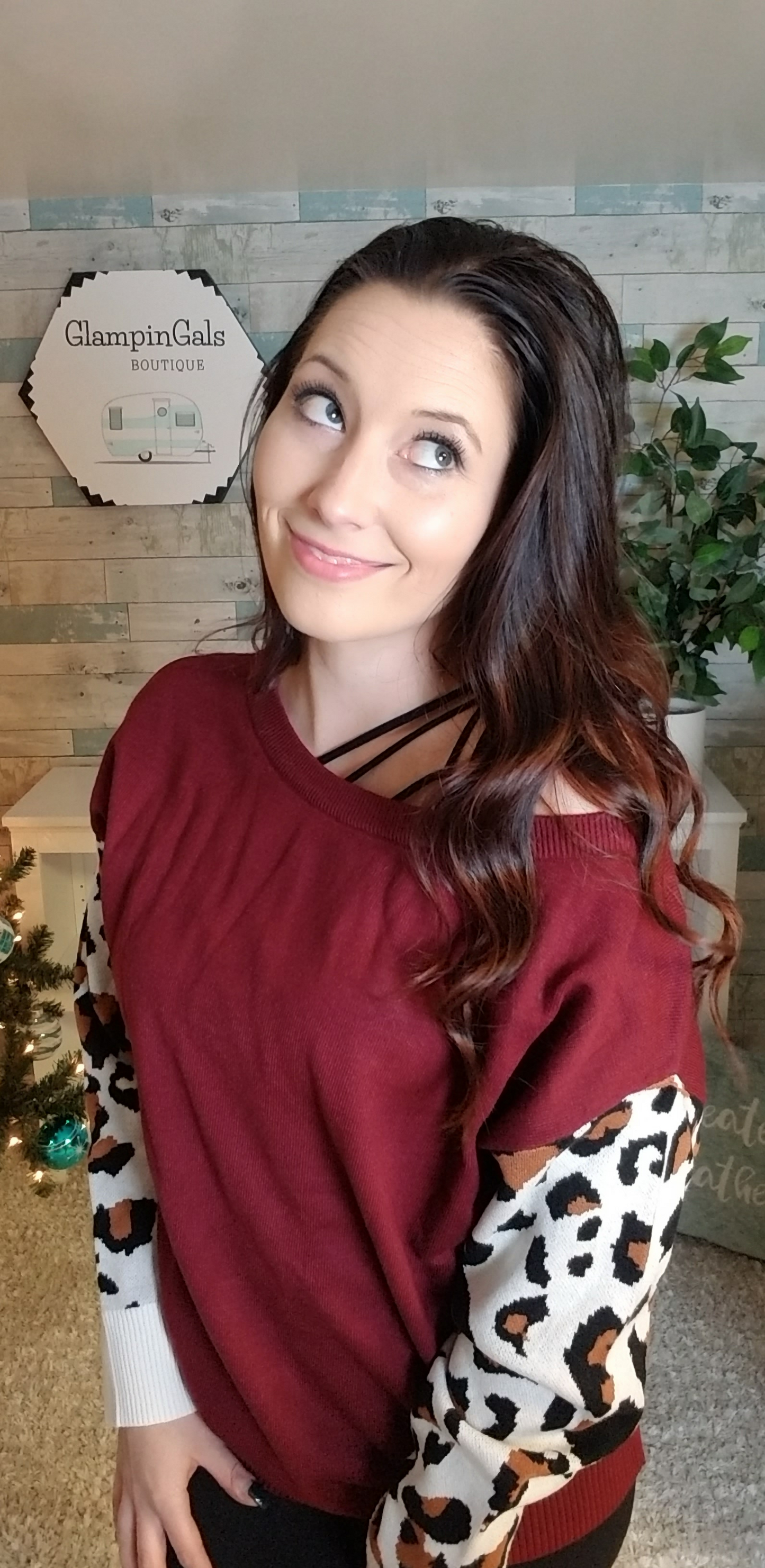 Hey Kitty Kitty Leopard Sweater