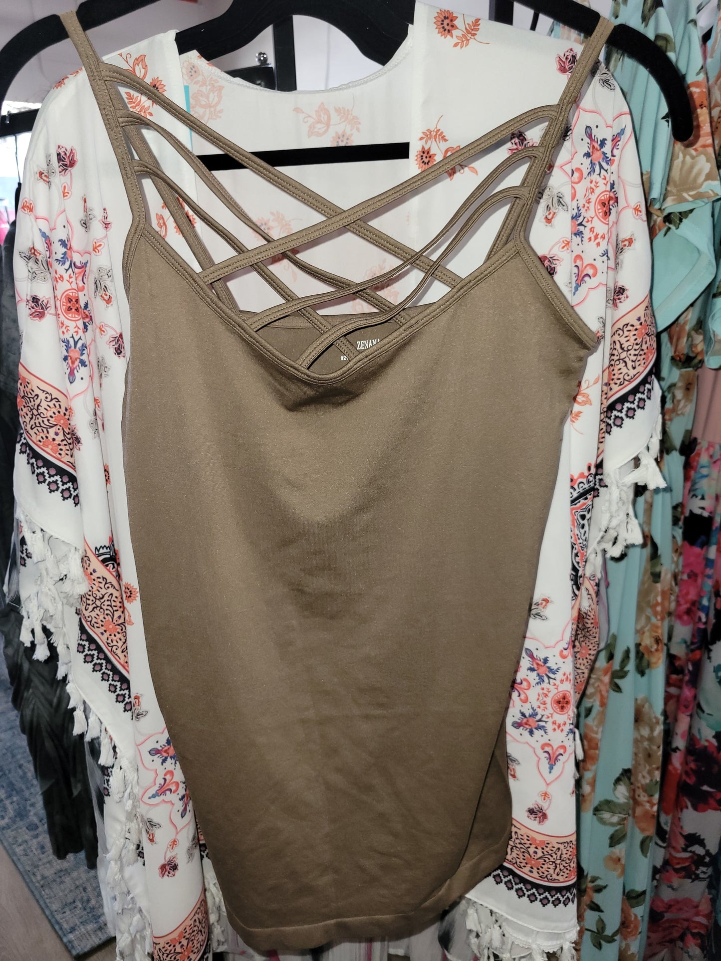 Seamless Criss Cross Cami