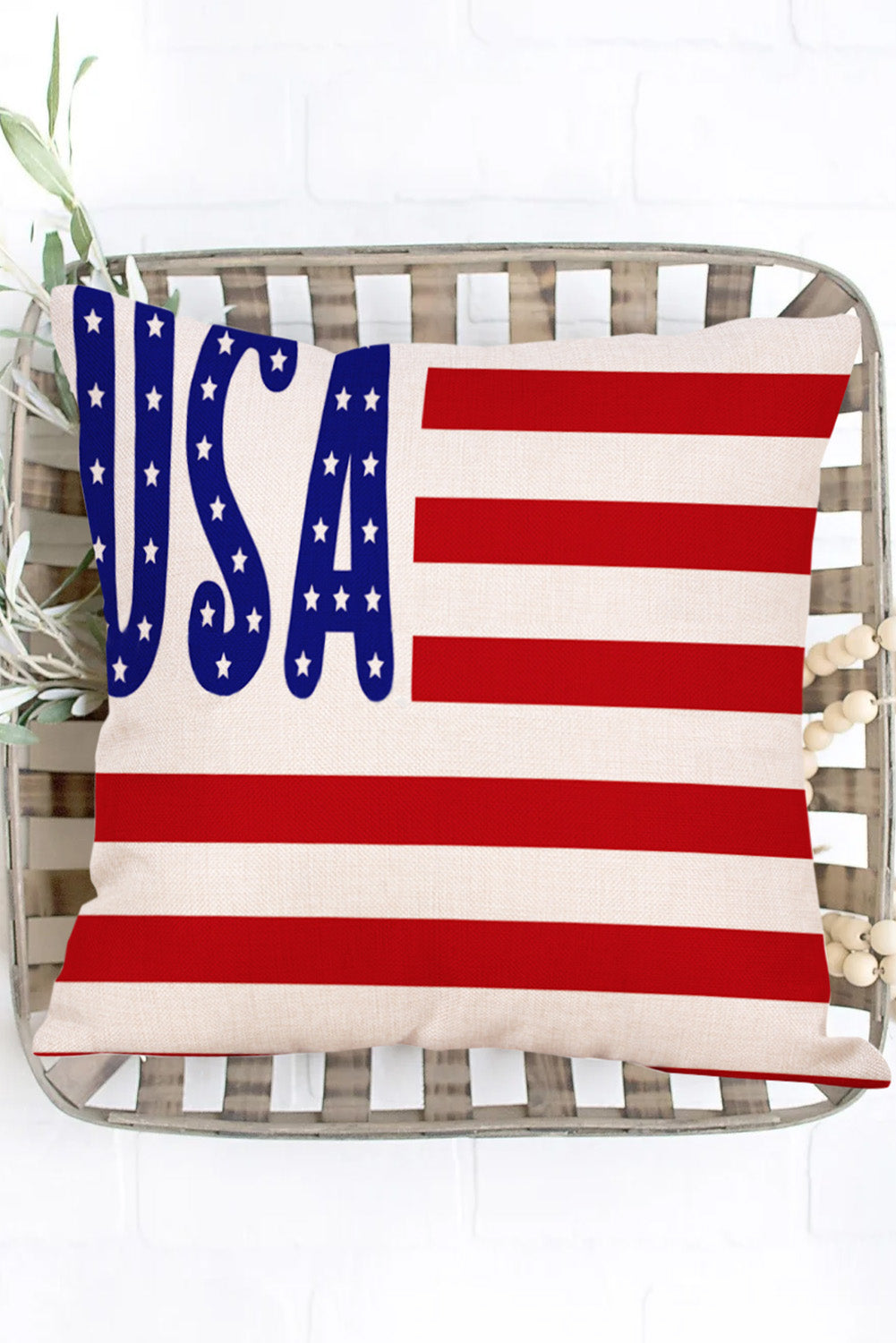 USA Throw Pillow