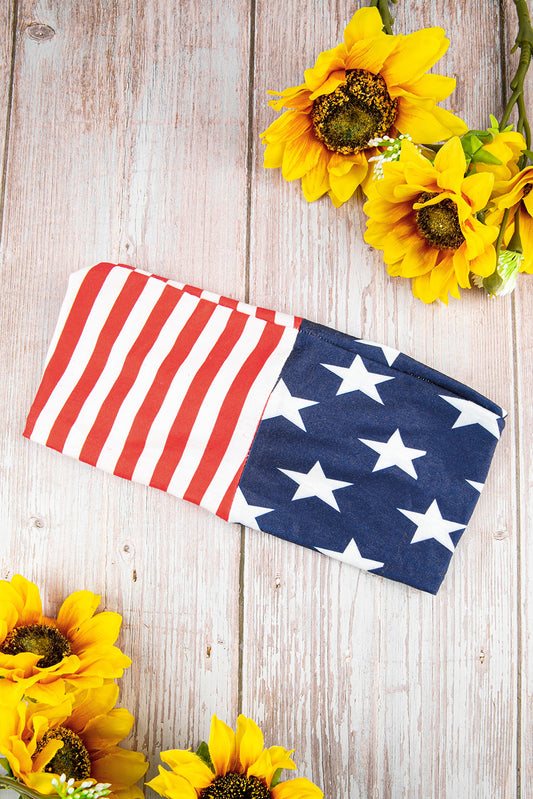 Americana Twist Knot Hairwrap