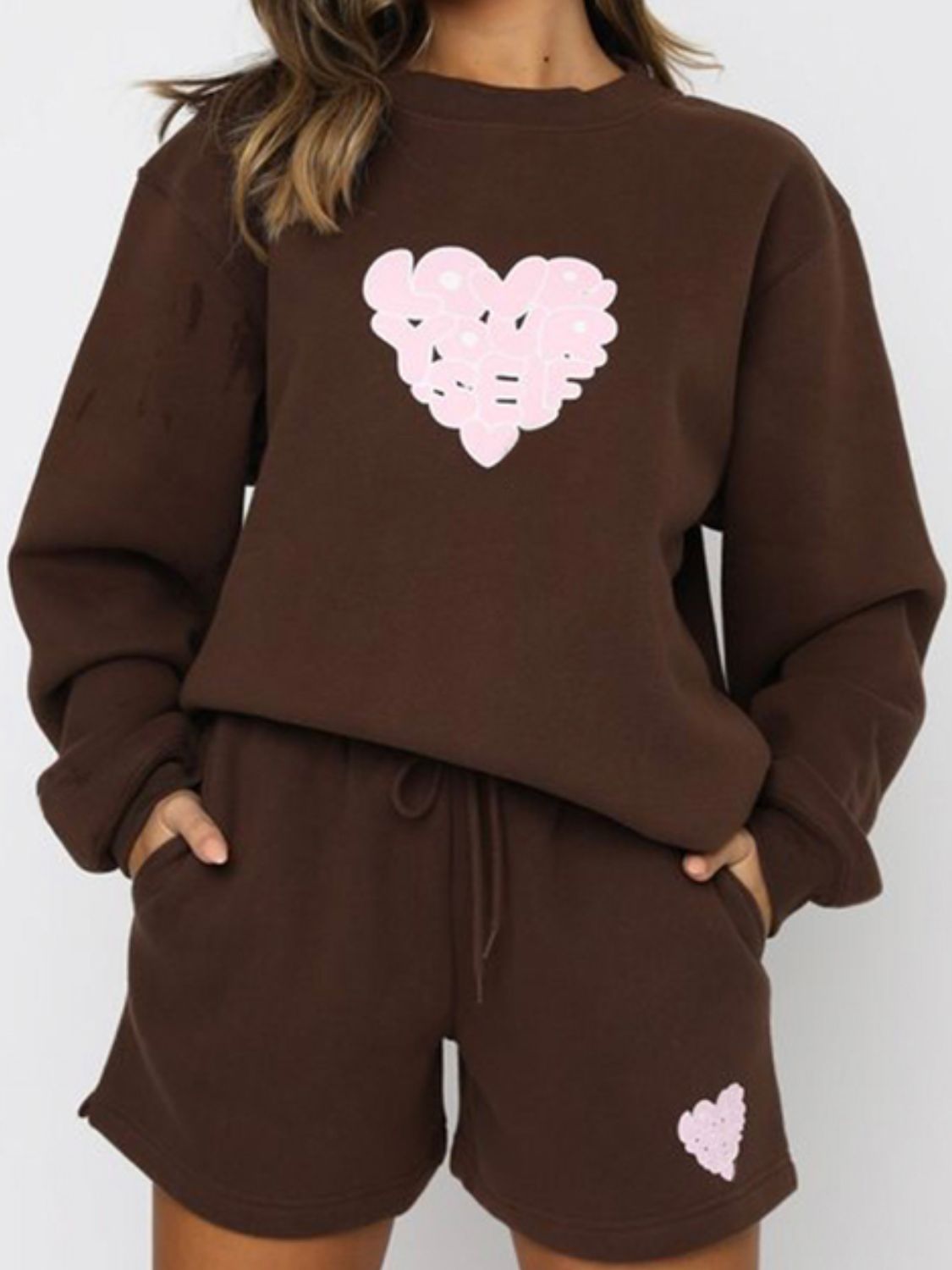 Love yourself Sweat-Set