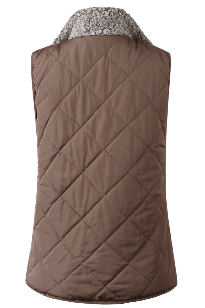 Reversible Sherpa Vest