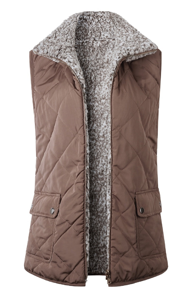 Reversible Sherpa Vest
