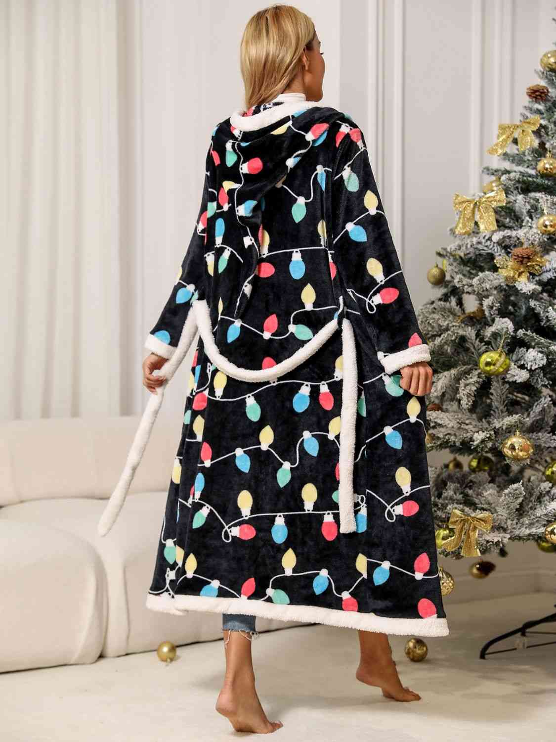Holiday Hooded Robe