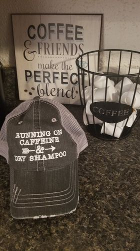 Caffeine & Dry Shampoo Trucker Hat