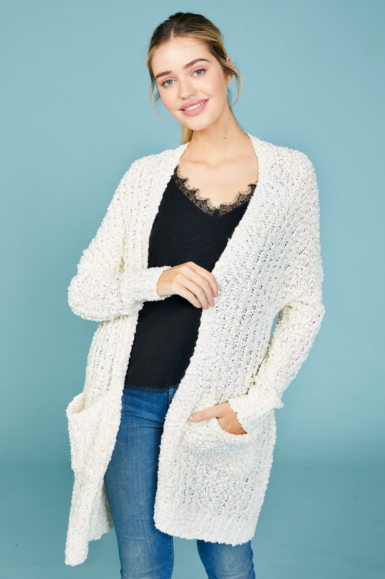 Popcorn Cardigan