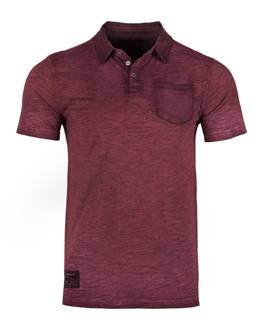 Men's Henley Pocket Polo