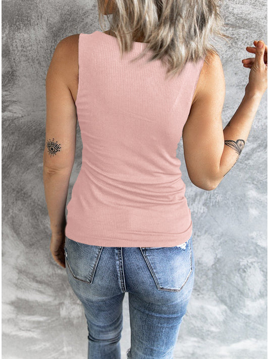 The Isabella Zipper Tank