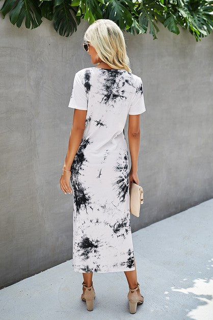 Summer Splash Side Knot dress