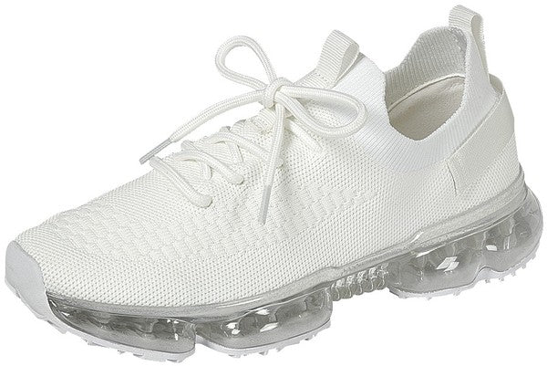 Run With Me Tennies in White