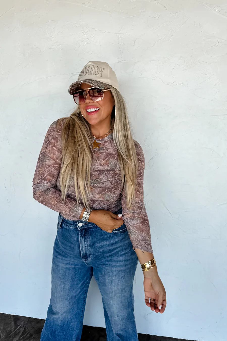 Mesh Camo Top-PreOrder