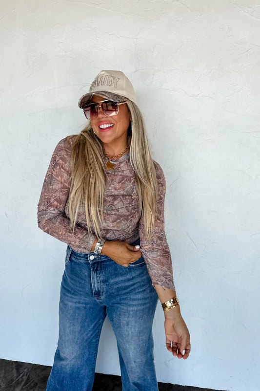Mesh Camo Top-PreOrder