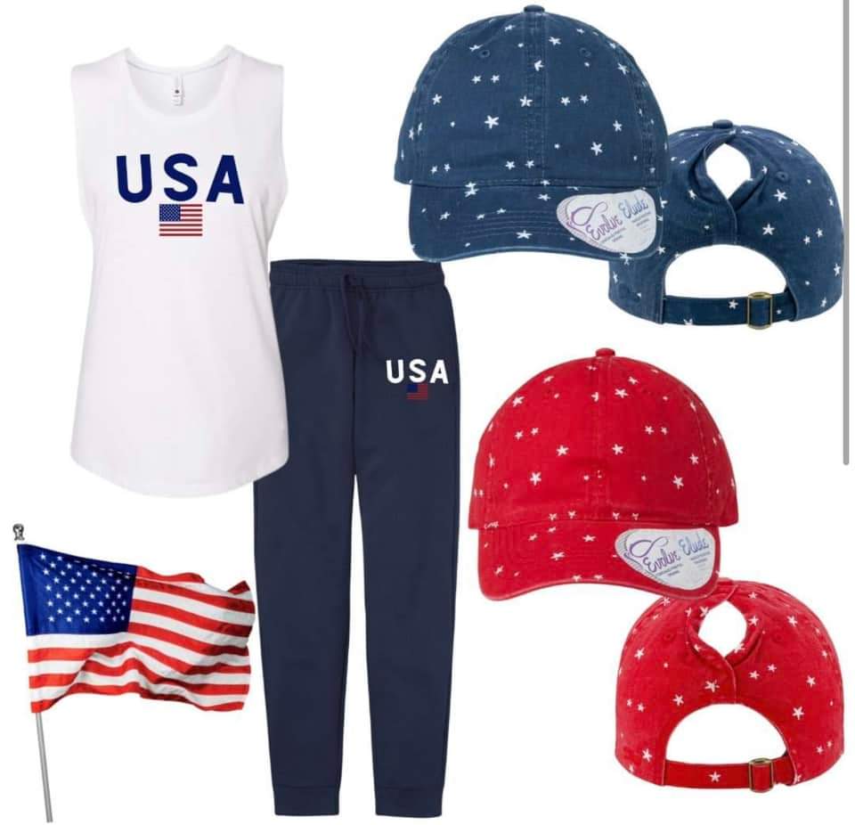 Star Ponytail Hats