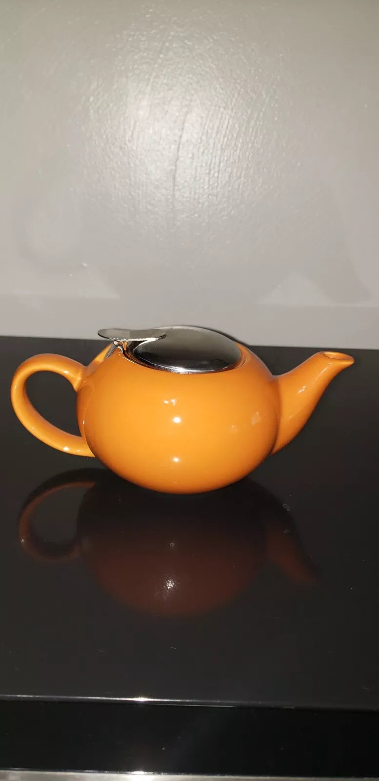 FF- Orange Tea Pot