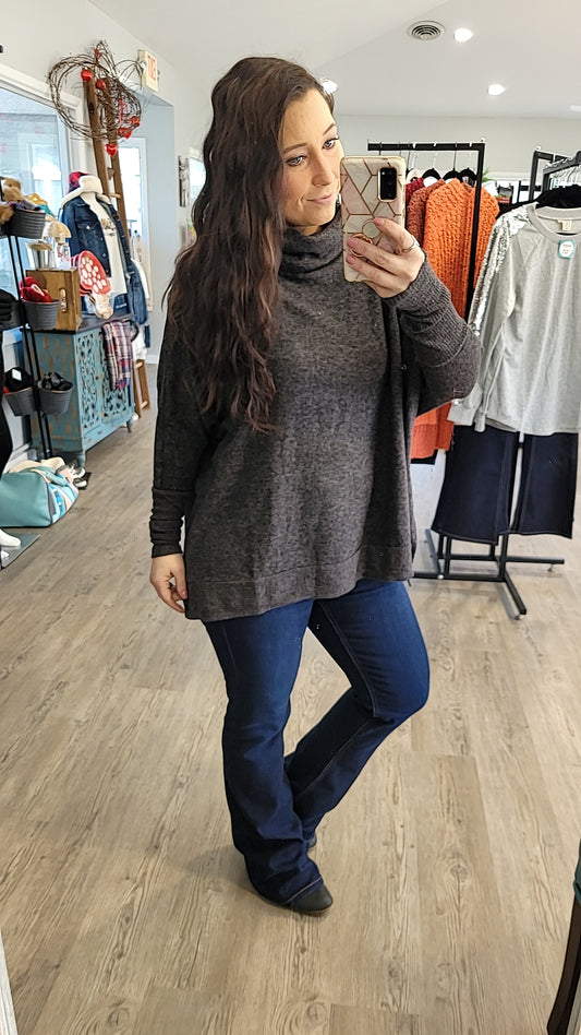 The Kait Poncho Top