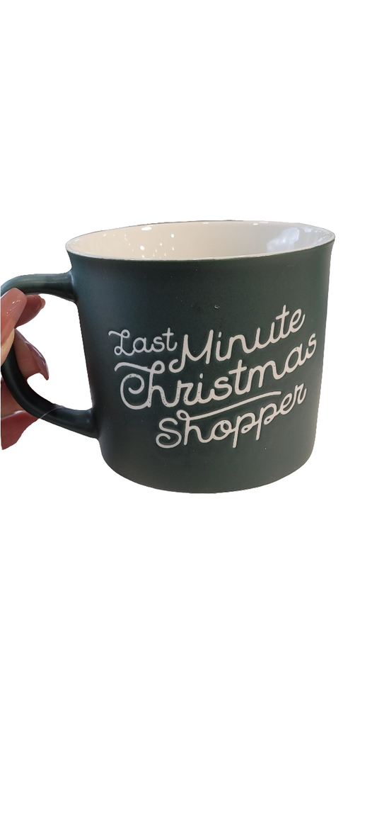 Christmas shopper mug