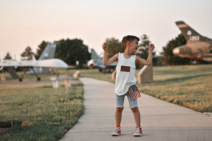 USA Knit Muscle Tank