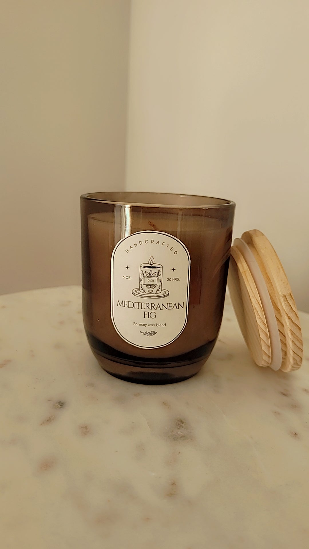 6oz. Glass Candles
