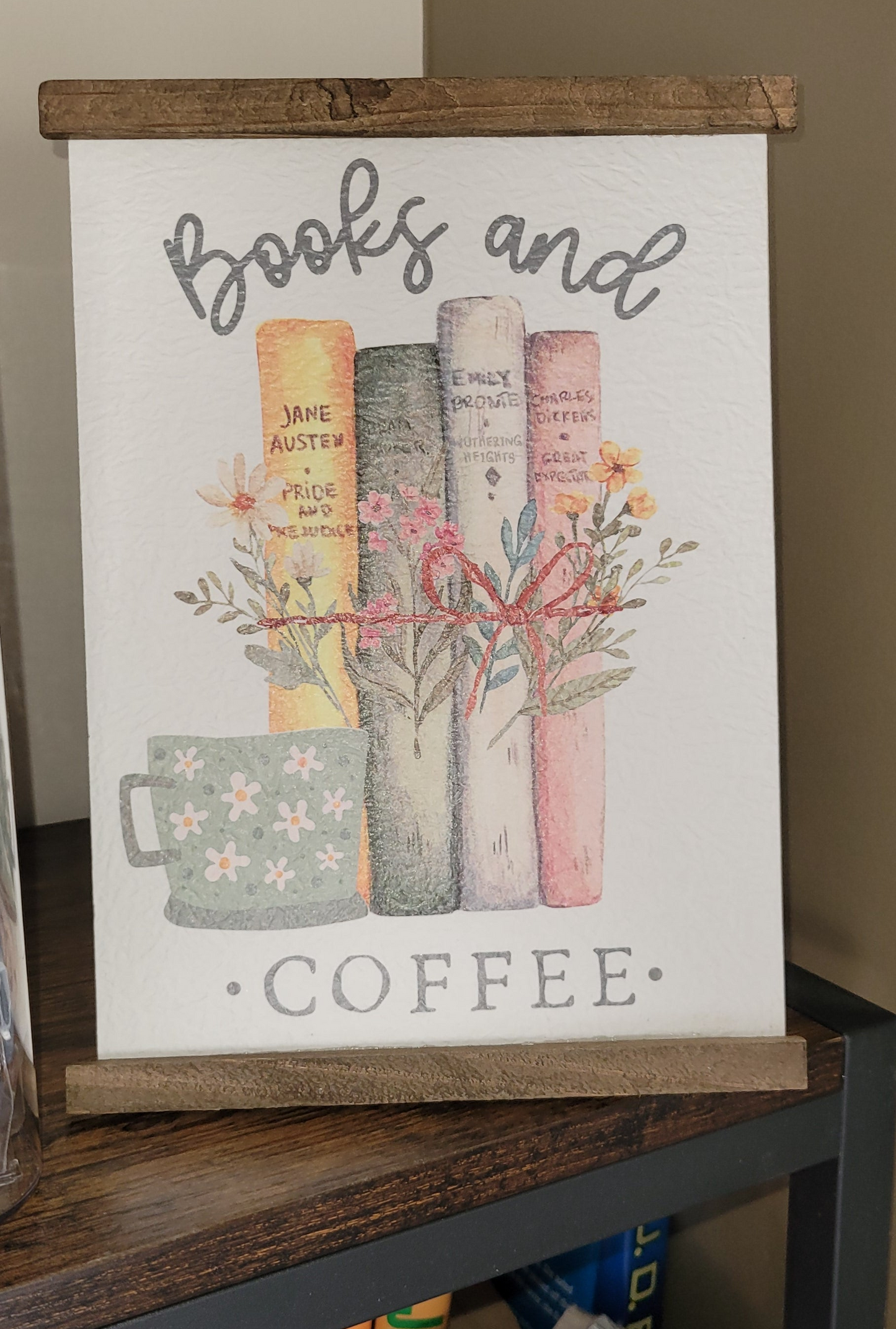 Books & Coffee decor