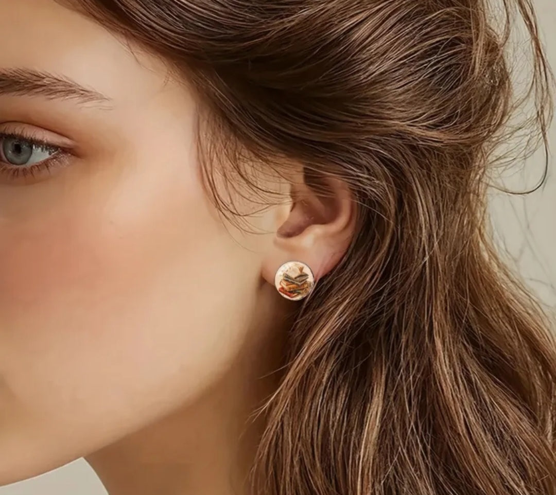 Vintage style Book Studs