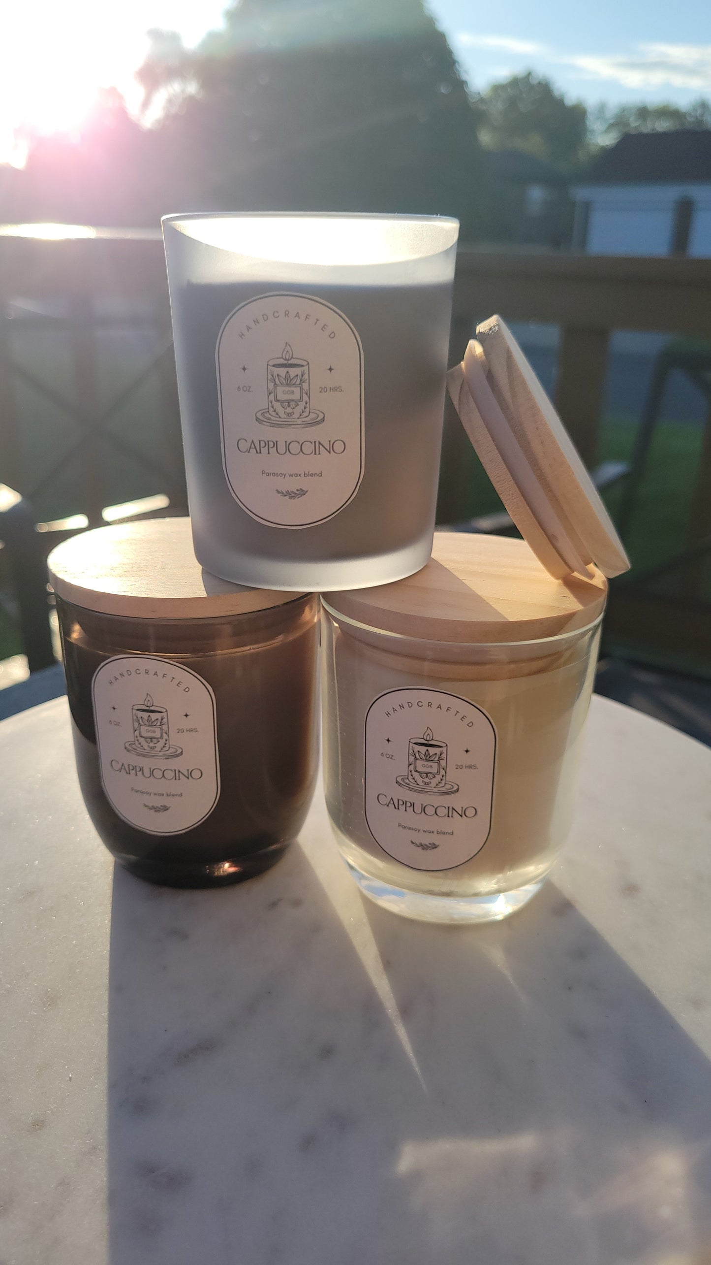6oz. Glass Candles