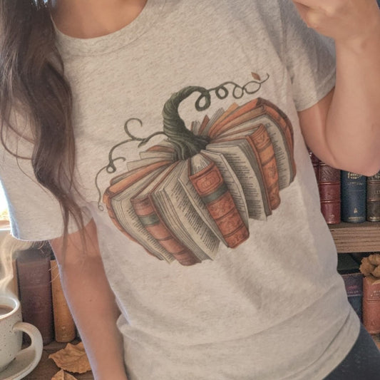 Pumpkin Book Tee