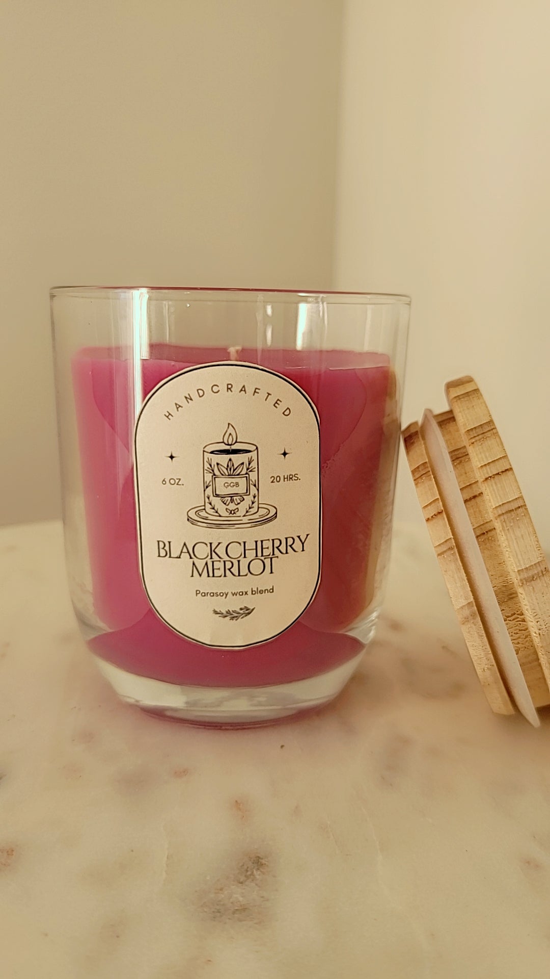6oz. Glass Candles