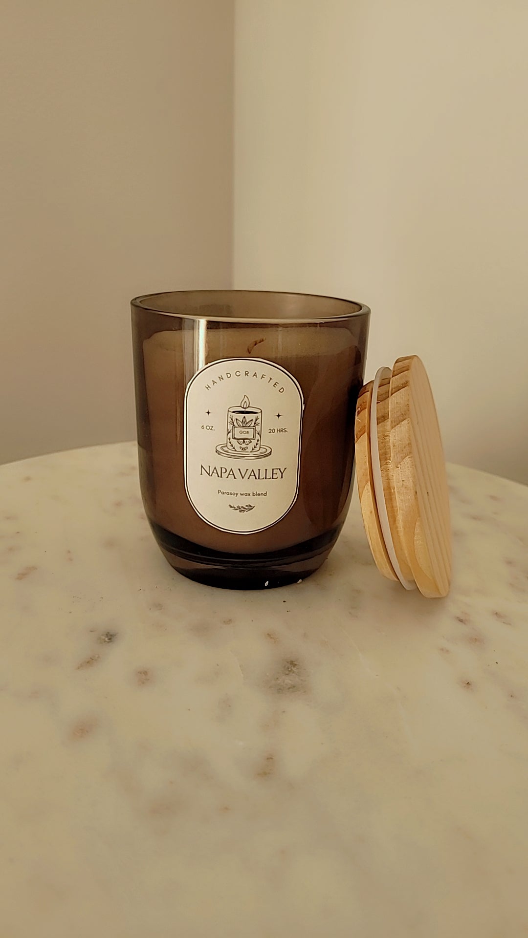 6oz. Glass Candles