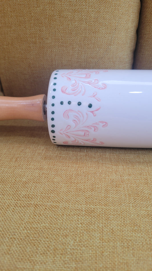 Discontinued Anthropology Ceramic Rolling Pin