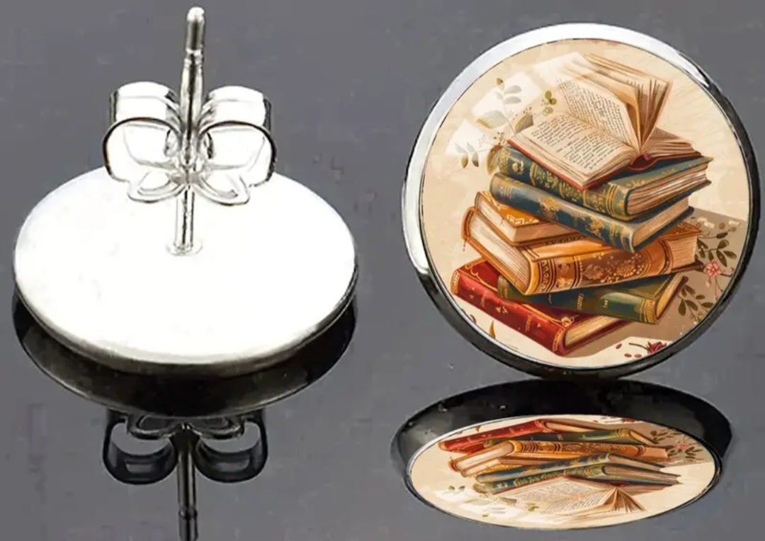 Vintage style Book Studs