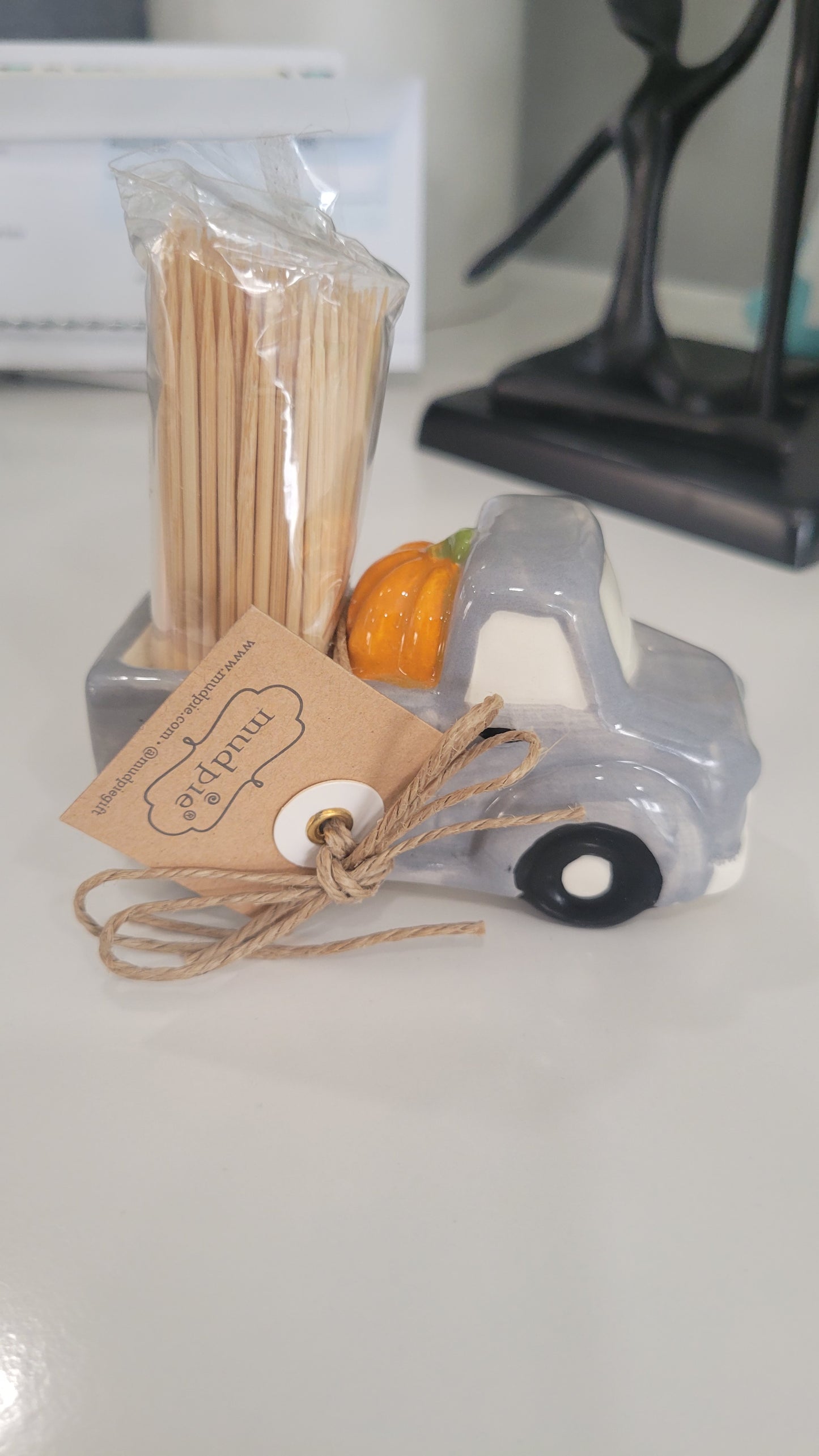 Mudpie Truck Toothpick holder