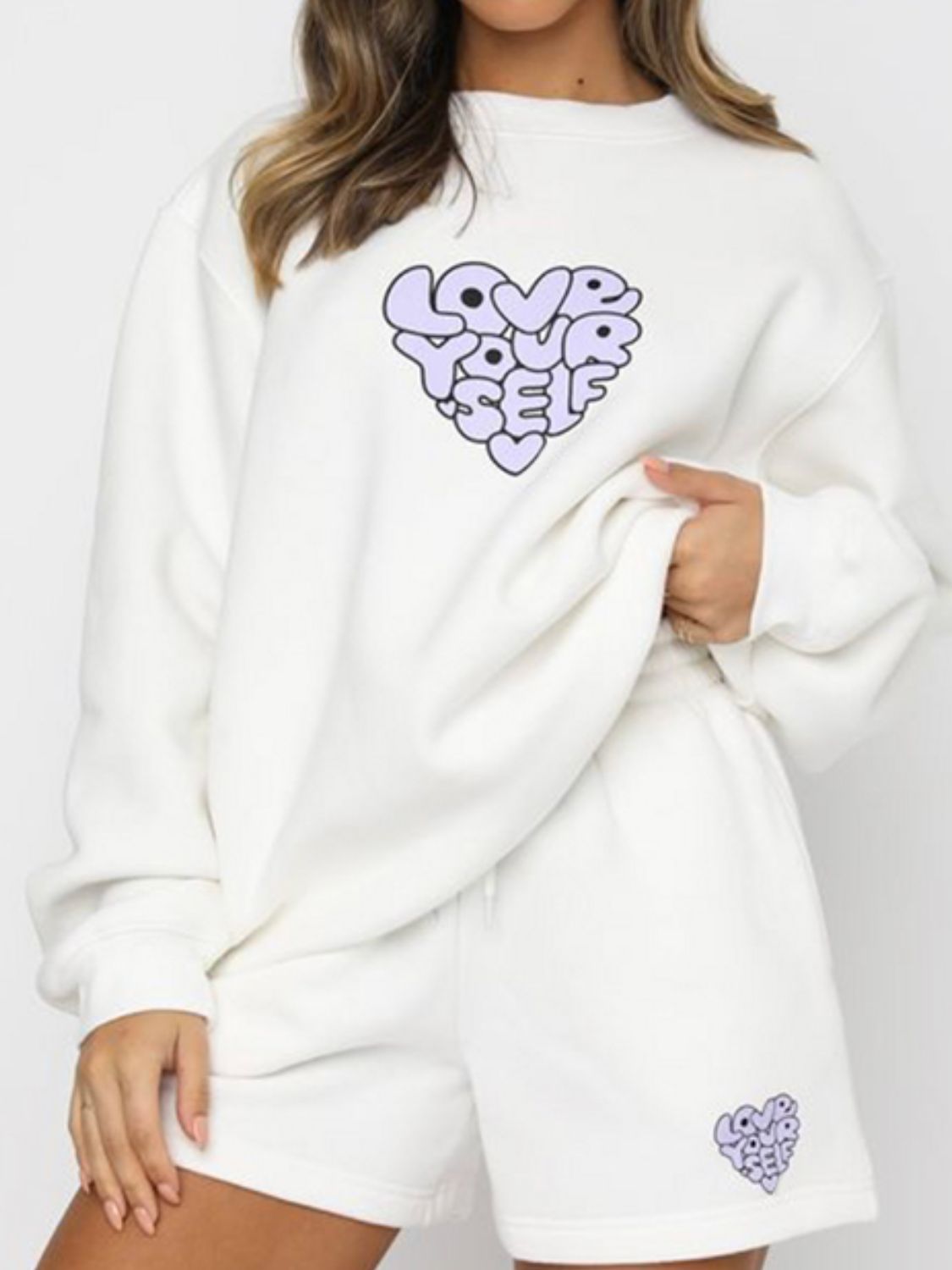 Love yourself Sweat-Set